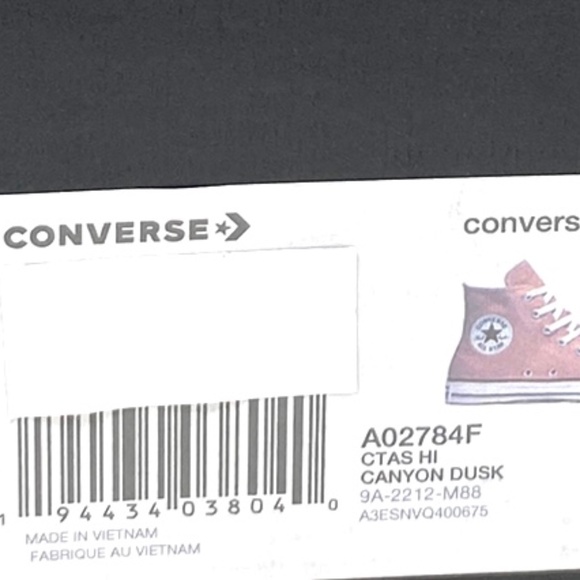 Converse Chuck Taylor Skate Shoes High Women's Cayon Dusk Canvas Casual A02784F - Picture 10 of 11